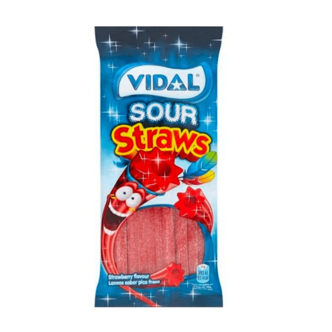 Vidal sour strawberry straws