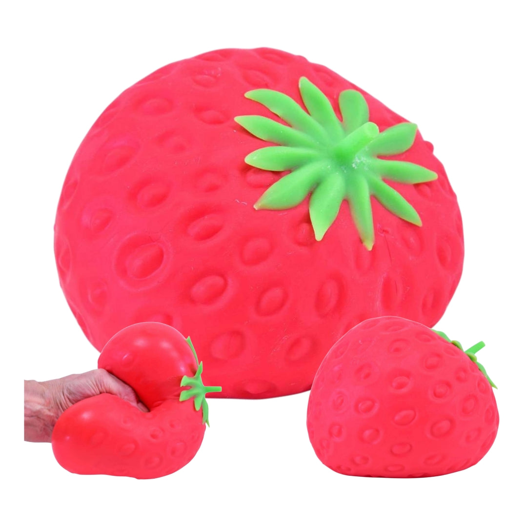 XXL jordbær squishy