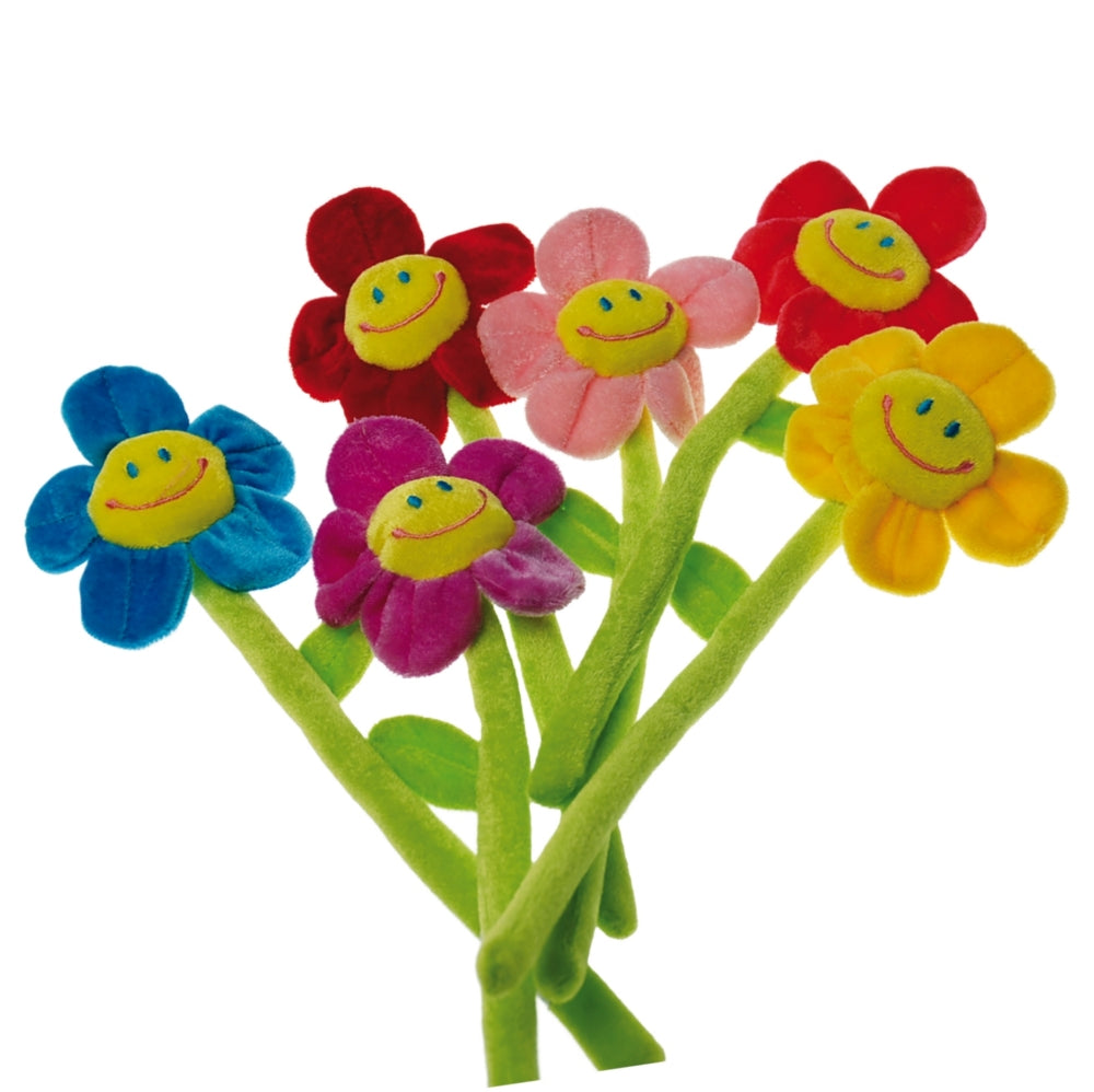 Dekorative stoffblomster