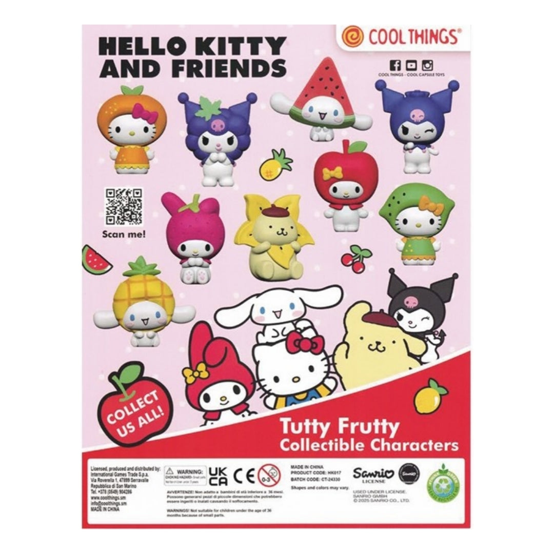 Hello Kitty and friends. Surprise kuler.