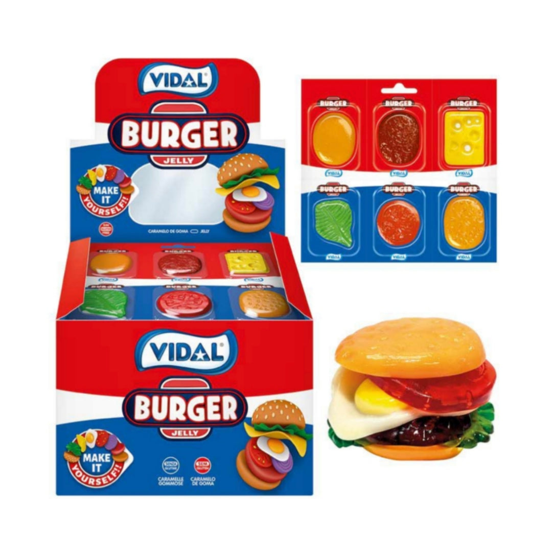 Vidal burger jelly