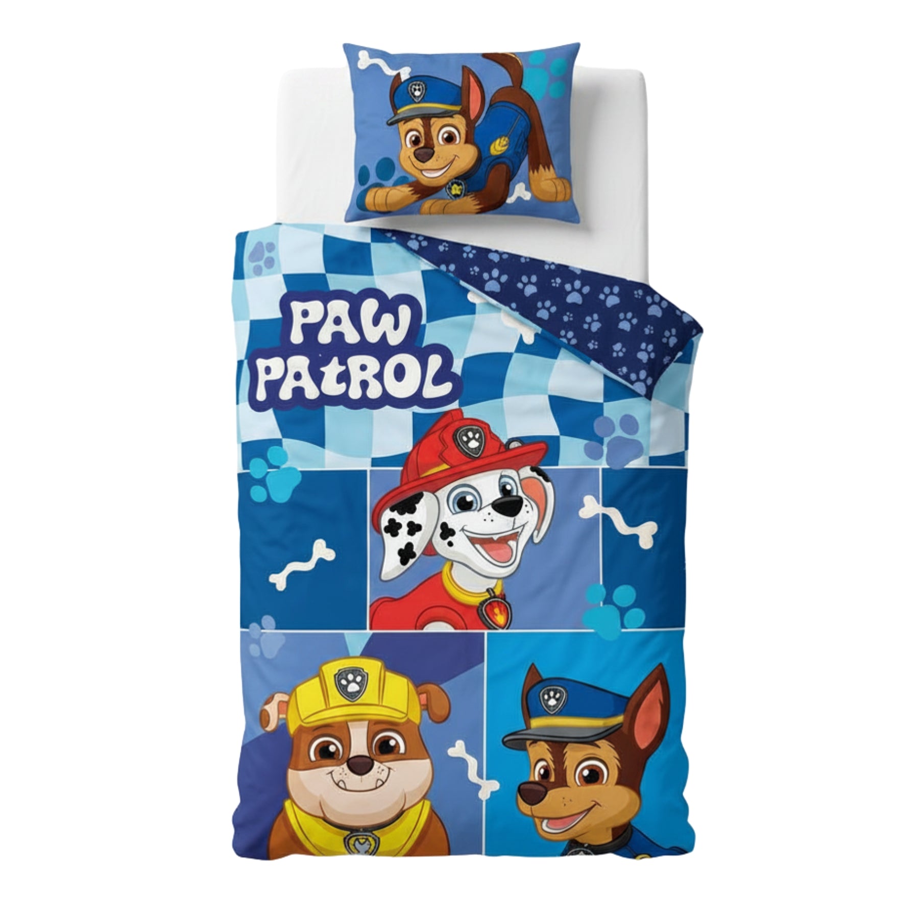 Paw Patrol vendbart sengesett
