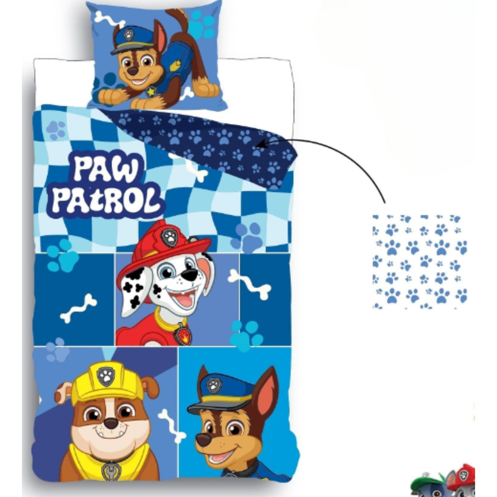 Paw Patrol vendbart sengesett