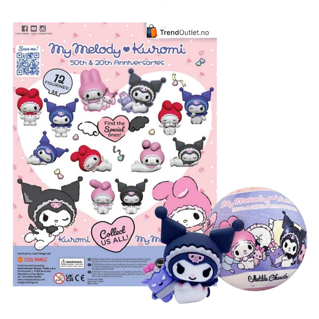 My melody Kuromi overraskelseskuler
