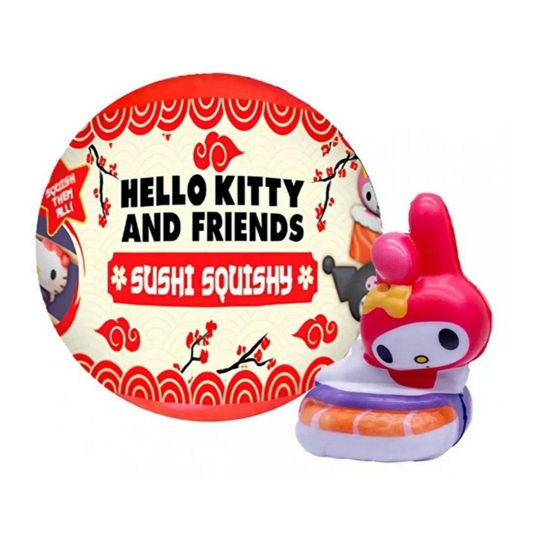 Hello Kitty og venner. SUSHI SQUISHY Overraskelse