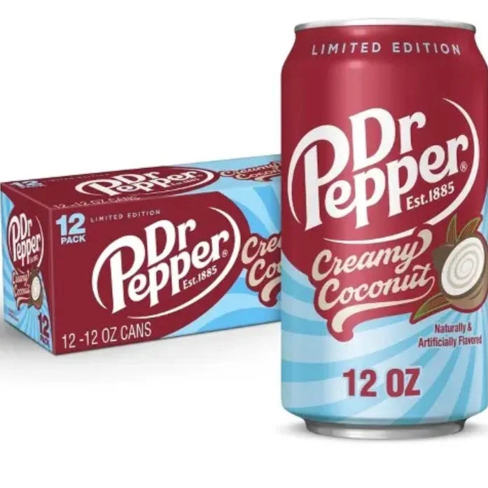 USA Dr Pepper creamy coconut
